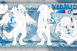 create furry reference sheet protogen ref sheet furry ref sheet anthro character