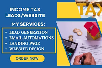 income tax leads tax finance website tax leads mortgage leads income tax leads