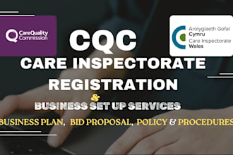 implement your cqc or ciw care registration and policies