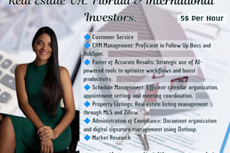 handle your real estate admin tasks as a virtual assistant