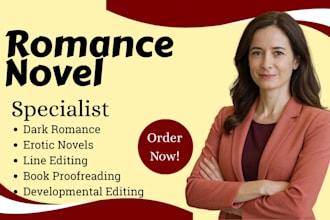 be your developmental editor, proofreader, erotic dark romance book editor