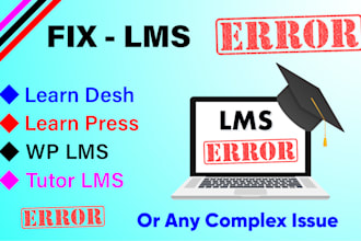 fix any small or complex issues within a very short time