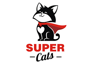 design pet animal pet shop cat dog logo