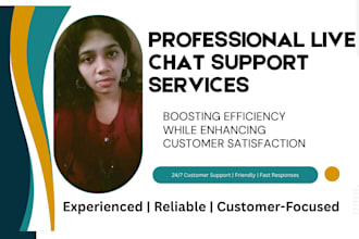 be your live chat support agent