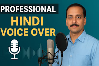 professional hindi voice over service