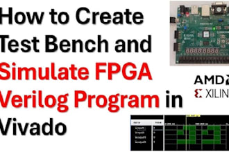 do verilog, vhdl programming, fpga using multisim, vivado, quartus