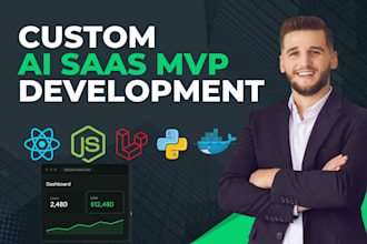 build your ai saas mvp with python, stripe and a real dashboard