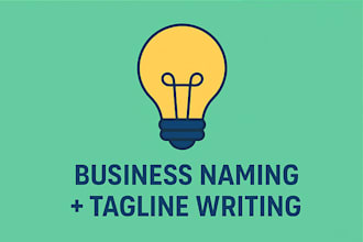 create a eye catching business name for you