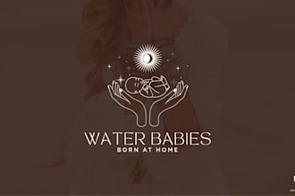 design a unique boho logo with earthy, minimalist and aesthetic style