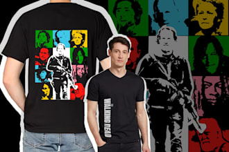 create unique t shirt designs for any purpuse