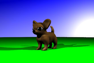 character modeling 3d animated