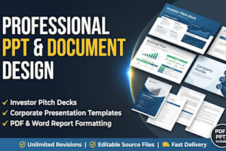 create and design power point presentations