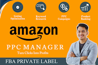 setup, manage and optimize amazon PPC, fba ads and sponsored product campaigns