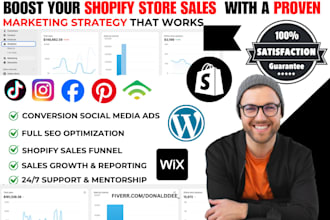 boost shopify store sales ecommerce marketing shopify promotion tiktok shop