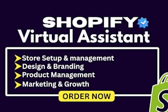 do shopify virtual assistant, shopify ecommerce marketing to boost shopify sales