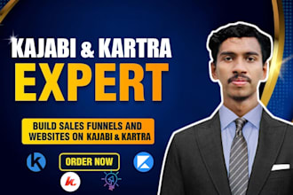 craft stunning kajabi and kartra websites and funnels that grow your business