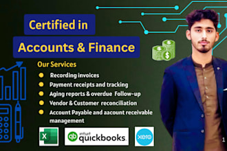 manage your account payable, receivable and vendors