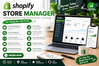 your shopify store manager for daily operations and growth