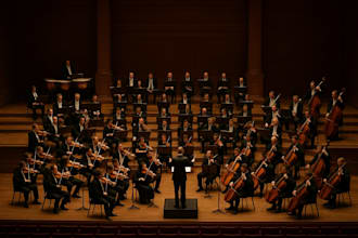 compose a professional orchestral score for your project