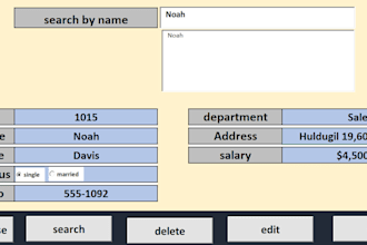 make employee directory using excelvba