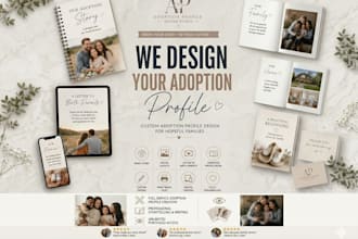 create a adoption profile book for you