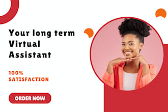 be your long term personal VA, HR executive virtual assistant
