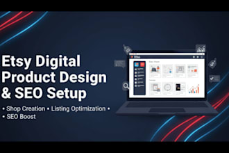 do etsy digital product design shop setup etsy product listing etsy listings SEO