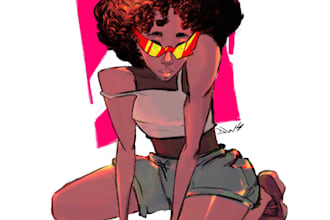 draw a anime or orginal character for you