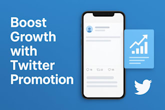 social media promotion for twitter growth marketing and organic followers