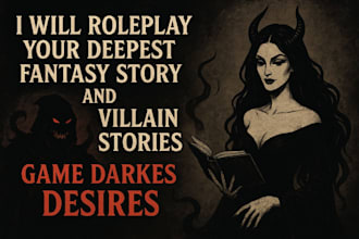 roleplay your deepest fantasy story and villain stories game darkest desires