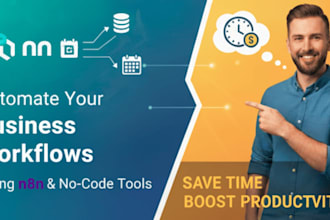 automate your business workflows using n8n and no code tools