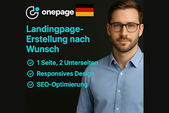 create a professional website with onepage io