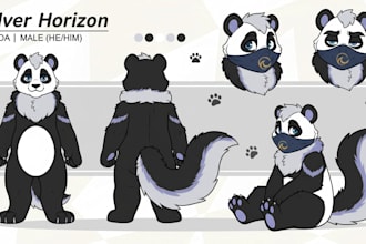 fursona ref sheet furry reference sheet anthro ref sheet furry ref sheet anime