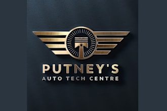 design bring local family garage ev service market logo