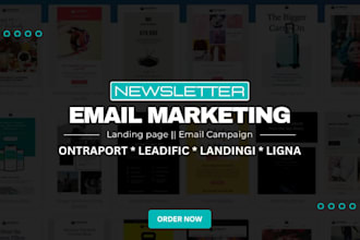 setup and optimize ontraport leadific ligna landingi funnels CRM automation