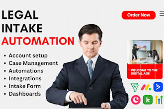 build legal intake automation ghl keap activecampaign zoho bigin monday copper
