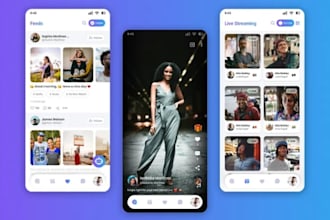 develop ai streaming app music streaming app live streaming app video streaming