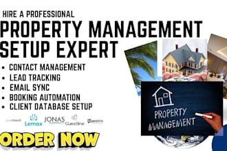 setup property management appfolio yardi buildium  realpage entrata resman rente