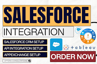 setup salesforce integration API appexchange zapier quickbooks outlook mailchimp