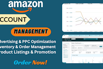 be your expert amazon account manager and PPC specialist