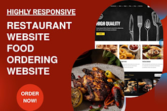design restaurant website online food ordering website food catering website