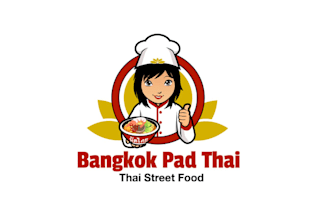 make thai noodle bar logo for bangkok pad thai