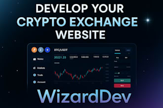 build crypto exchange website, p2p exchange, exchange website, crypto wallet app