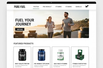 build a high converting private label supplement shopify store