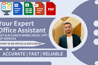 be your virtual assistant for accurate data entry