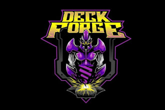 design professional trading card game platform logo