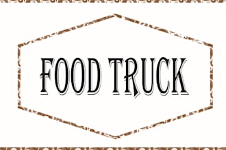 create food truck wrap design, food trailer wrap design