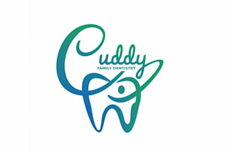 design a professional dental logo for your clinic practice