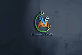 design educational logo for your school and university