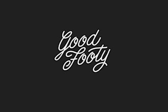 design football soccer fashion brand logo